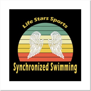 Synchronized swimming Posters and Art